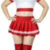 Sexy disfraz de colegiala asiática otaku seifuku cosplay Japonesa colegiala mexicana en medias