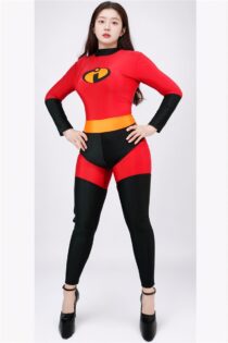 Disfraz de Elastigirl Los Increíbles para Mujer Tipo Catsuit Completo  DIZ35