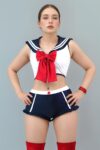 Disfraz Sailor short medias blusa con moño atrevido hot dama atrevido  DIZ40.jpg