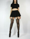 Minifalda Circular Ligueros Medias 363 Mujer Corta Atrevida